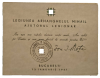 Pliant timbre 13 ianuarie 1941 comemorarea lui Ion Mota si Vasile Marin