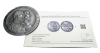 Medalie din argint "Curtea de Conturi 160 ani de la înființare" - imagine 2