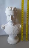 Bust Carol I realizat din ipsos - imagine 2