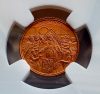 10 LEI 2013 GRADATĂ NGC PF 67 RD CALITATE PROOF BIMETALICĂ - imagine 4