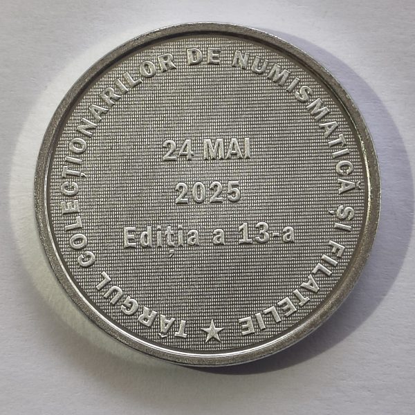Jetonul Târgului de Numismatică și Filatelie din București ediția a 13-a