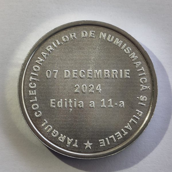 Jetonul Târgului de Numismatică și Filatelie din București ediția a 11-a